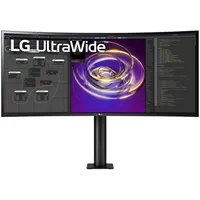 Monitor 34  3440x1440 IPS HDMI DP LG 34WP88C-B illusztráció, fotó 2