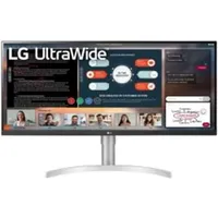 Monitor 34  2560x1080 IPS HDMI DP USB3.0 LG 34WQ650-W illusztráció, fotó 1