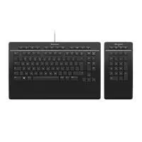 3Dconnexion vezetékes billentyűzet 16 gomb, angol fekete 3DX-700092 Technikai adatok