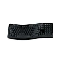 Microsoft Comfort Curve Keyboard 3000 Fekete Dobozos HUN billentyűzet illusztráció, fotó 3