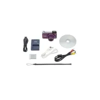 Canon Powershot SX210IS lila 14 MP digitális fényképezőgép 1 év szervizben illusztráció, fotó 4