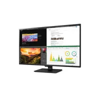 Monitor 43  3840x2160 IPS HDMI DP USB-C LG 43UN700-B illusztráció, fotó 2