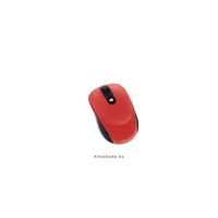 Microsoft Sculpt Mobile Mouse Dobozos vezetéknélküli rádiós piros notebook egér illusztráció, fotó 2