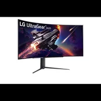 Monitor 44,5  3440x1440 OLED HDMI DP USB LG 45GR95QE illusztráció, fotó 3