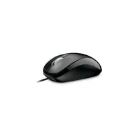 Microsoft Compact Optical Mouse 500 vezetékes egér, fekete üzleti csomagolás illusztráció, fotó 1