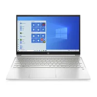 HP laptop 15,6  FHD R5-5500U 8GB 512GB Radeon W11 fehér HP 15-eh1014nh illusztráció, fotó 1