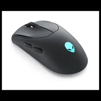 Vezetéknélküli gamer egér Dell Alienware Tri-Mode AW720M fekete illusztráció, fotó 3