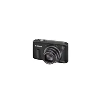 Canon PowerShot SX260 HS fekete 12MP digitális fényképezőgép   12 hónap Camera illusztráció, fotó 1