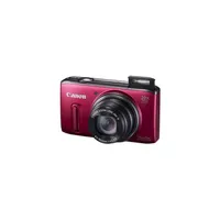 Canon PowerShot SX260 HS piros 12MP digitális fényképezőgép   12 hónap Camera s illusztráció, fotó 1