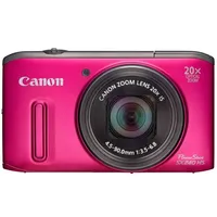 Canon PowerShot SX240 HS rózsaszín 12MP digitális fényképezőgép   12 hónap Came illusztráció, fotó 1