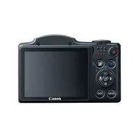 Canon PowerShot SX500 IS fekete digitális fényképezőgép illusztráció, fotó 3