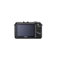 Canon EOS M fekete + EF-M 18-55mm + 90EX Kit cserélhető optikás digitális fényk illusztráció, fotó 2