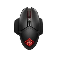 Vezetéknélküli gamer egér Omen Photon Mouse fekete illusztráció, fotó 3