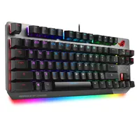 Gamer billentyűzet USB Asus ROG Strix Scope NX TKL RGB fekete HU illusztráció, fotó 5