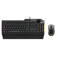 Gamer billentyűzet + egér USB Asus TUF Gaming K1 fekete HU 90MP02A0-BCHA00 Technikai adatok