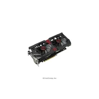 VGA AMD R9380 2GB GDDR5 256bit PCIe videokártya ASUS STRIX-R9380-DC2OC-2GD5-GAM illusztráció, fotó 1
