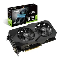 VGA RTX2060 6GB GDDR6 192bit PCIe ASUS DUAL-RTX2060-6G-EVO videokártya illusztráció, fotó 1