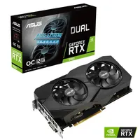 VGA RTX2060 12GB GDDR6 192bit PCIe Asus nVIDIA GeForce RTX2060 DUAL videokártya illusztráció, fotó 5