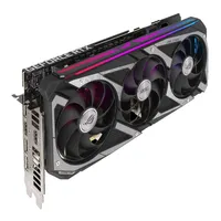 VGA RTX 3060 12GB GDDR6 192bit PCIe ASUS ROG-STRIX-RTX3060-O12G-V2-GAMING video illusztráció, fotó 3