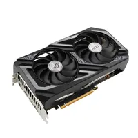 VGA RX6600 8GB GDDR6 128bit PCIe ASUS ROG-STRIX-RX6600XT-O8G-GAMING AMD videoká illusztráció, fotó 2