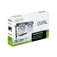 VGA RTX4060 8GB GDDR6 128bit PCIe Asus nVIDIA GeForce RTX4060 DUAL videokártya illusztráció, fotó 3