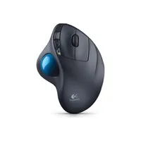 Vezetéknélküli rádiós fekete egér LOGITECH M570 Trackball illusztráció, fotó 1