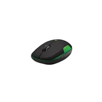 Vezetéknélküli rádiós fekete-zöld notebook egér LOGITECH M345 illusztráció, fotó 2