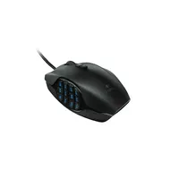 G600 USB MMO Gamer Laser fekete egér illusztráció, fotó 2