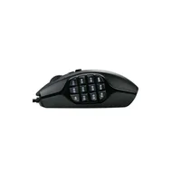 G600 USB MMO Gamer Laser fekete egér illusztráció, fotó 3