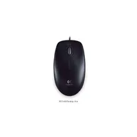 Egér USB Logitech B100 fekete illusztráció, fotó 2