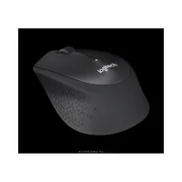 Vezetéknélküli egér Logitech M330 Silent fekete illusztráció, fotó 2