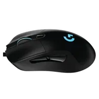 Gamer egér USB Logitech G403 HERO fekete illusztráció, fotó 3