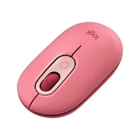 Vezetéknélküli egér Logitech POP rózsaszín illusztráció, fotó 3