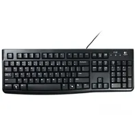 Billentyűzet USB Logitech K120 fekete HU illusztráció, fotó 1