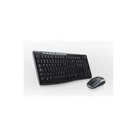 MK260 Wireless Multimédiás billentyűzet/egér KIT USB Fekete illusztráció, fotó 2