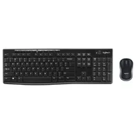 Vezetéknélküli billentyűzet + egér Logitech MK270 fekete UK 920-004523 Technikai adatok