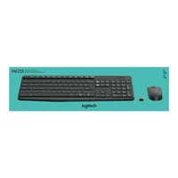 Vezetéknélküli billentyűzet + egér Logitech MK235 Combo fekete US 920-007931 Technikai adatok