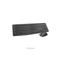 Vezetéknélküli billentyűzet + egér Logitech MK235 fekete HU 920-007935 Technikai adatok