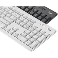 Vezetéknélküli billentyűzet + egér Logitech MK295 fehér HU illusztráció, fotó 4