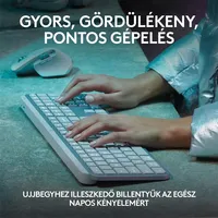 Vezetéknélküli billentyűzet Logitech MX Keys S szürke US illusztráció, fotó 4