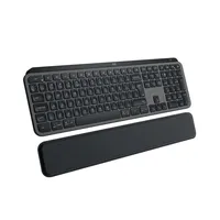 Vezetéknélküli billentyűzet Logitech MX Keys S Plus fekete US illusztráció, fotó 1