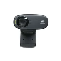 C310 720p mikrofonos fekete webkamera illusztráció, fotó 1