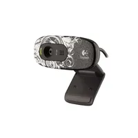 Logitech HD Webcam C270 webkamera + mikrofon fleur dark (virágos) 2 év - Már ne illusztráció, fotó 2