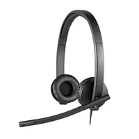 Headset Logitech H570e USB fekete vezetékes 981-000575 Technikai adatok