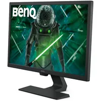 Monitor 24  1920x1080 TN VGA HDMI DVI BenQ GL2480E illusztráció, fotó 2