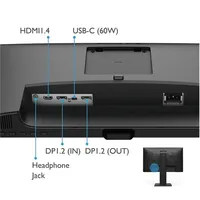 Monitor 23,8  1920x1080 IPS VGA HDMI DP BenQ GW2485TC illusztráció, fotó 4