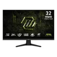 Monitor 31,5" 2560x1440 VA 180Hz 0,5ms 2x HDMI, DP 9S6-3DE11M-001 Technikai adatok