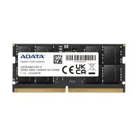 8GB DDR5 Notebook memória 4800MHz CL40 1.1V Adata AD5S48008G-S Technikai adatok