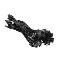 Akyga tápegység 500W 12CM 80+ illusztráció, fotó 4