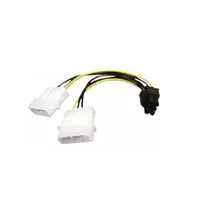 Kábel átalakító 2x 4-Pin Molex - 6-Pin PCIe Akasa AK-CB4-6 Technikai adatok